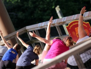 Yoga with the Elephants